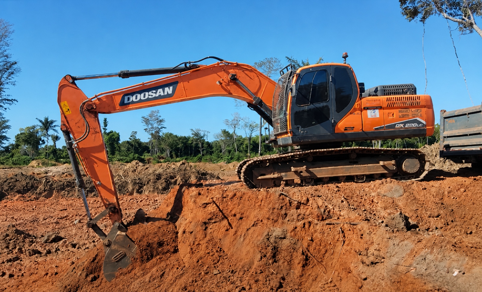 Execução de Terraplanagem e Movimentação de Solo