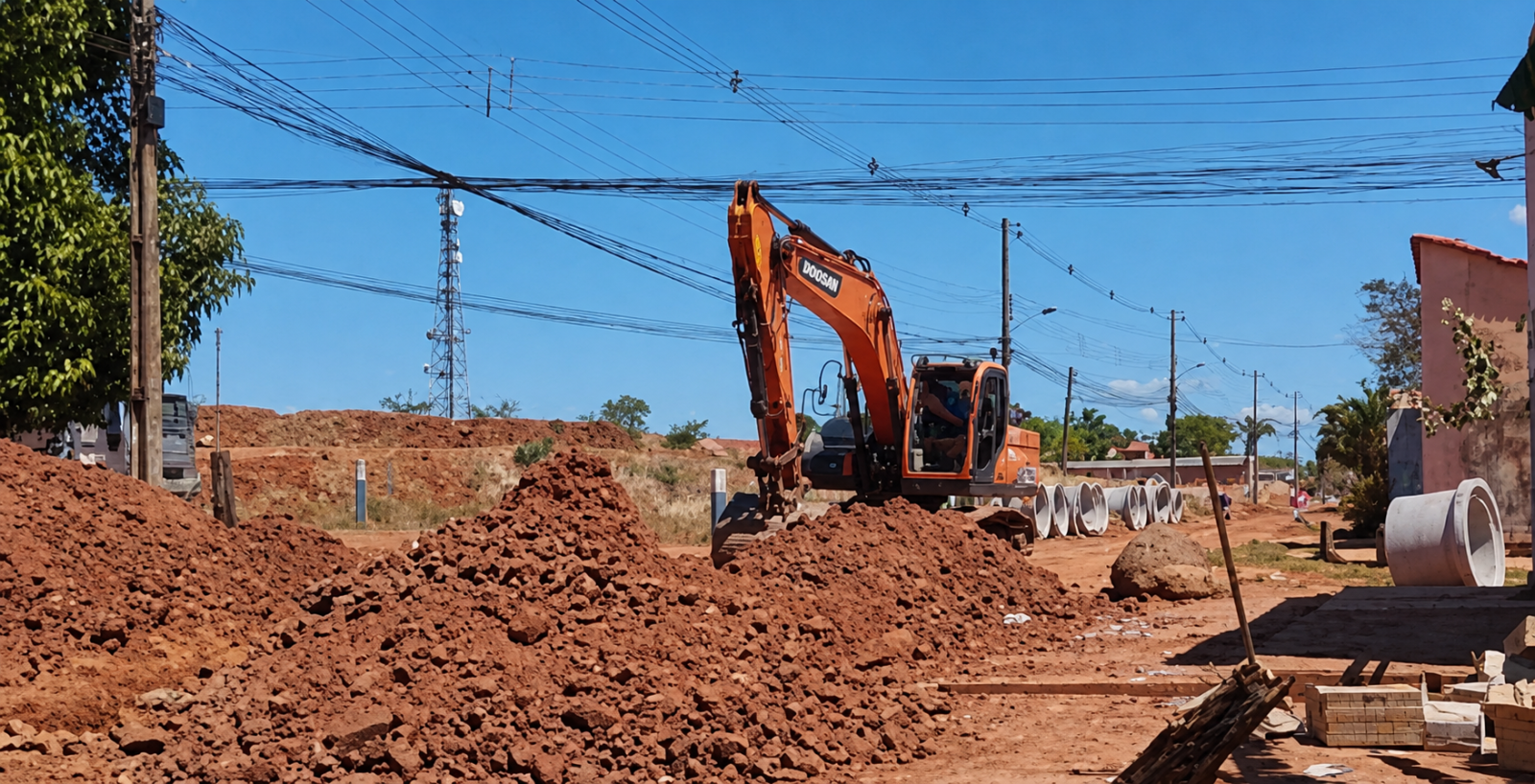 Implantação de Drenagem Pluvial Urbana
